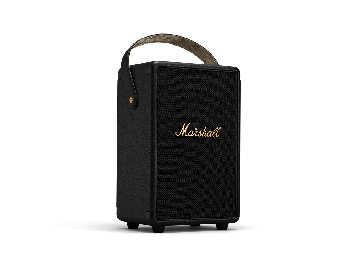 Marshall Tufton Tragbarer Bluetooth Lautsprecher black &amp; brass