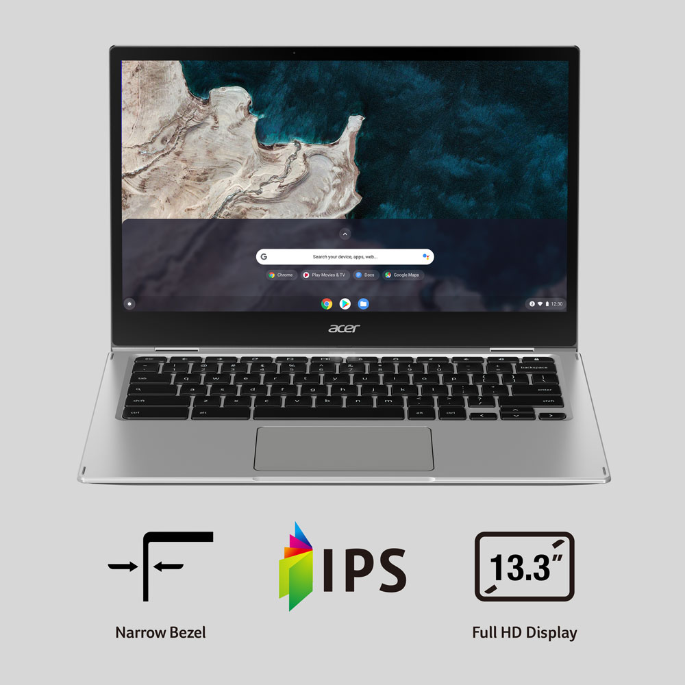 Acer Chromebook Spin 513 CP513-1H-S72Y 4GB/64GB eMMC Touch 13" FHD ChromeOS
