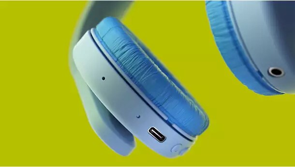 Philips TAK4206BL/00 Wireless On Ear Kopfhörer für Kinder faltbar - Blau