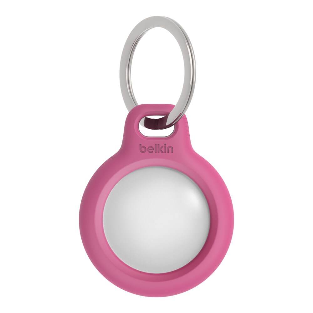 Belkin Secure Holder mit Schlüsselanhänger für das AirTag pink