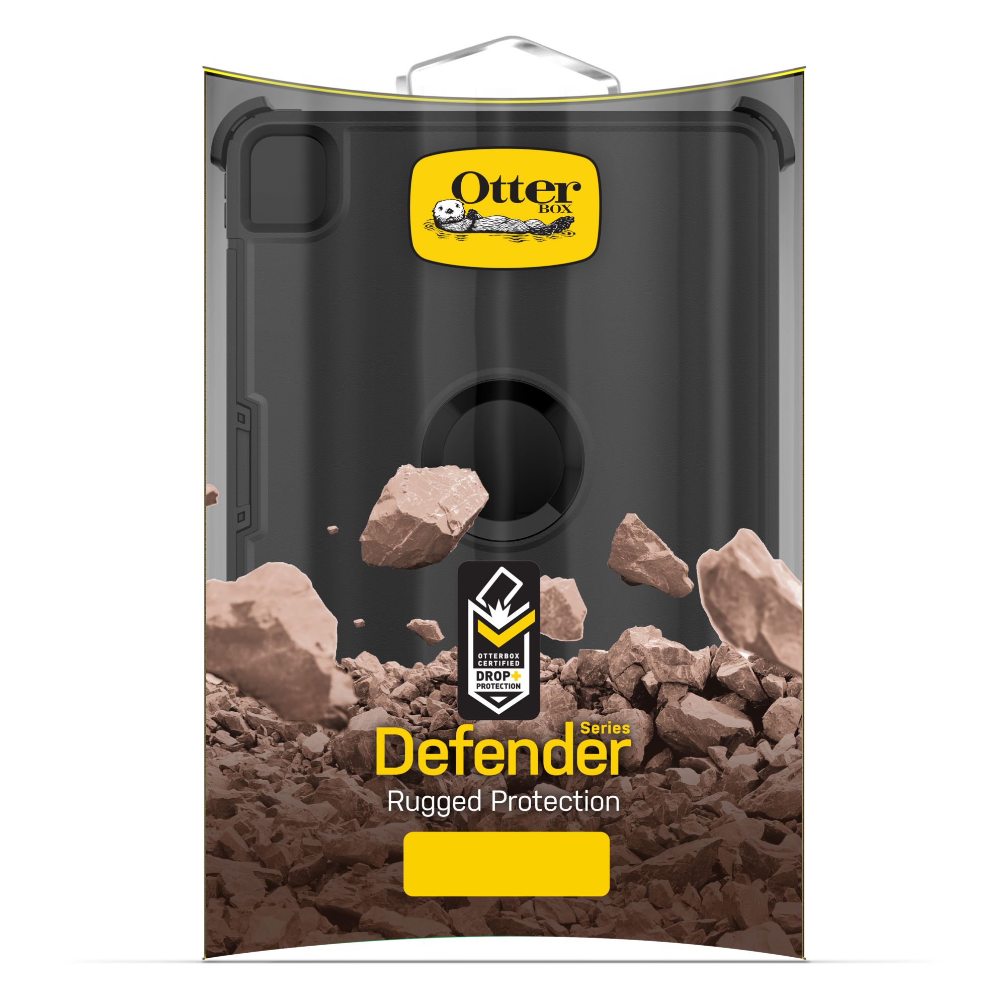 OtterBox Defender Series Schutzhülle für das iPad Pro (12,9") (4. Gen) schwarz