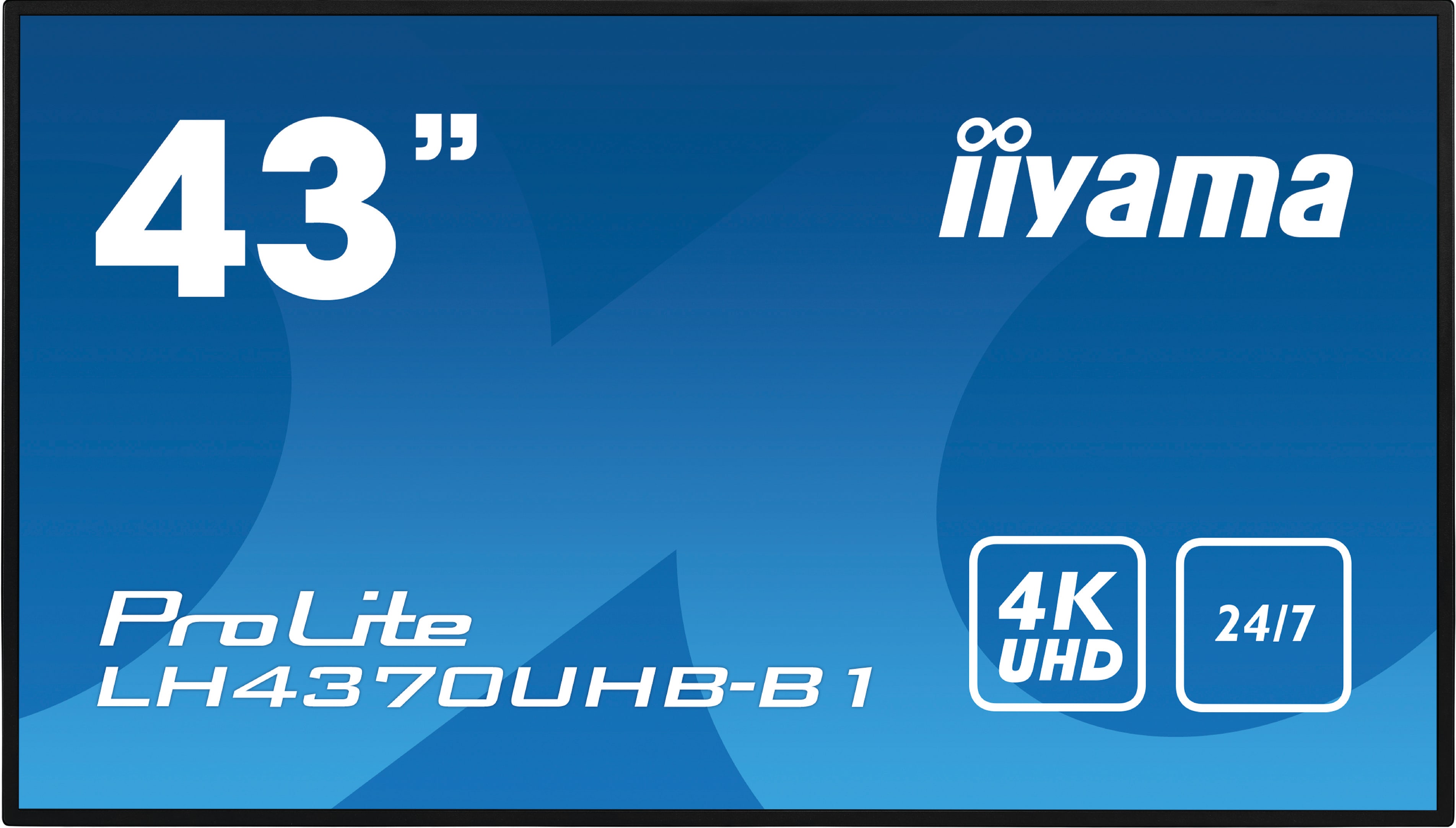 iiyama ProLite LH4370UHB-B1 108cm (42,5") 4K UHD Digital Signage Monitor HDMI