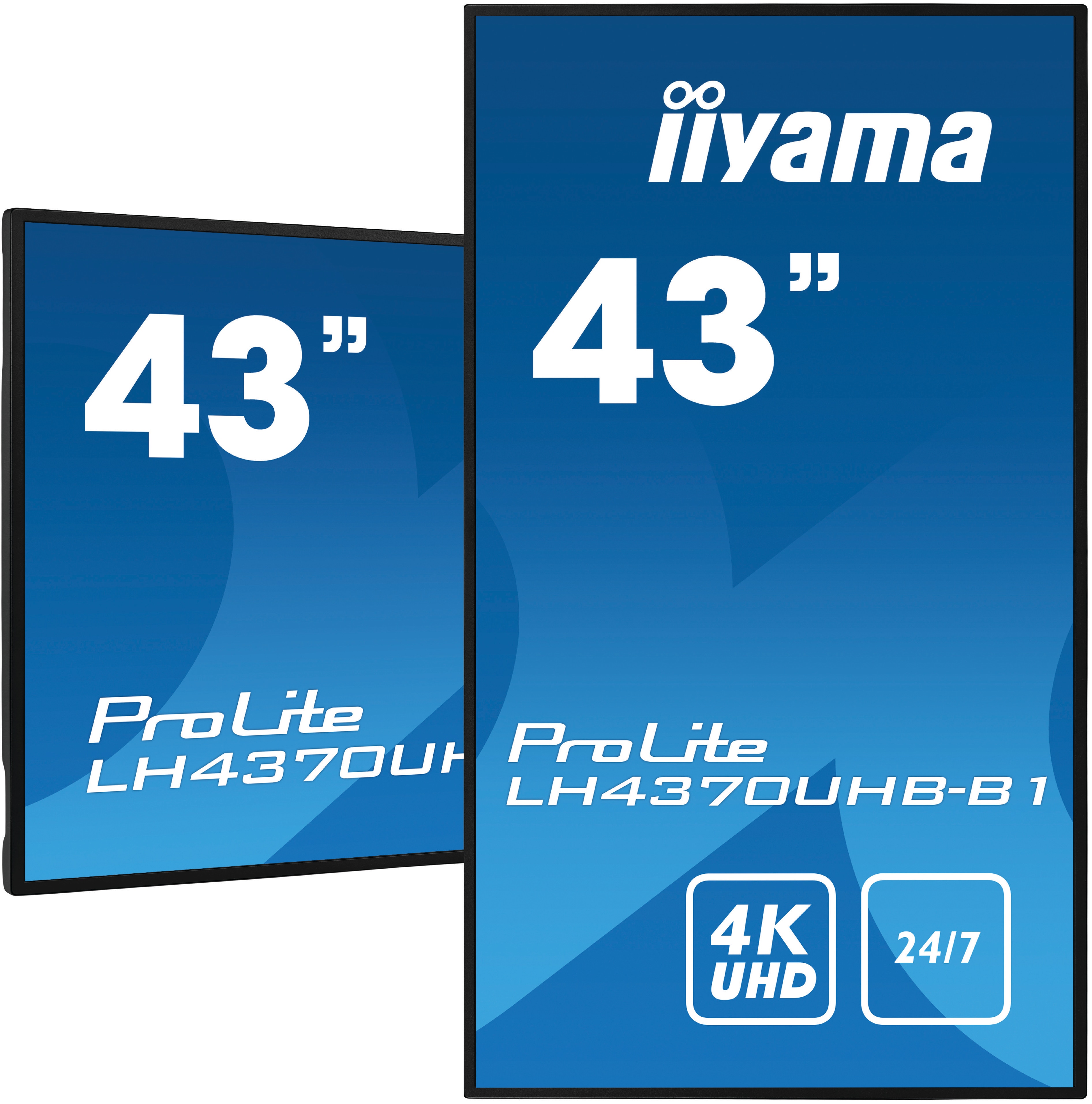 iiyama ProLite LH4370UHB-B1 108cm (42,5") 4K UHD Digital Signage Monitor HDMI