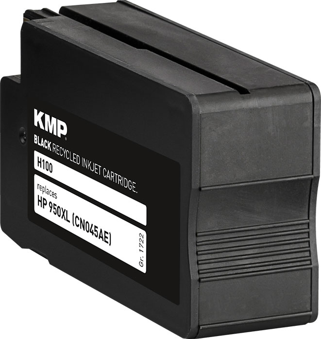 KMP Tintenpatrone Schwarz ersetzt HP 950XL (CN045AE)