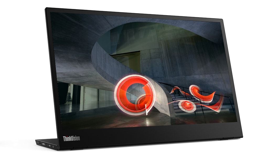 Lenovo ThinkVision M14 35,6cm (14") Full HD IPS Monitor USB-C 6ms