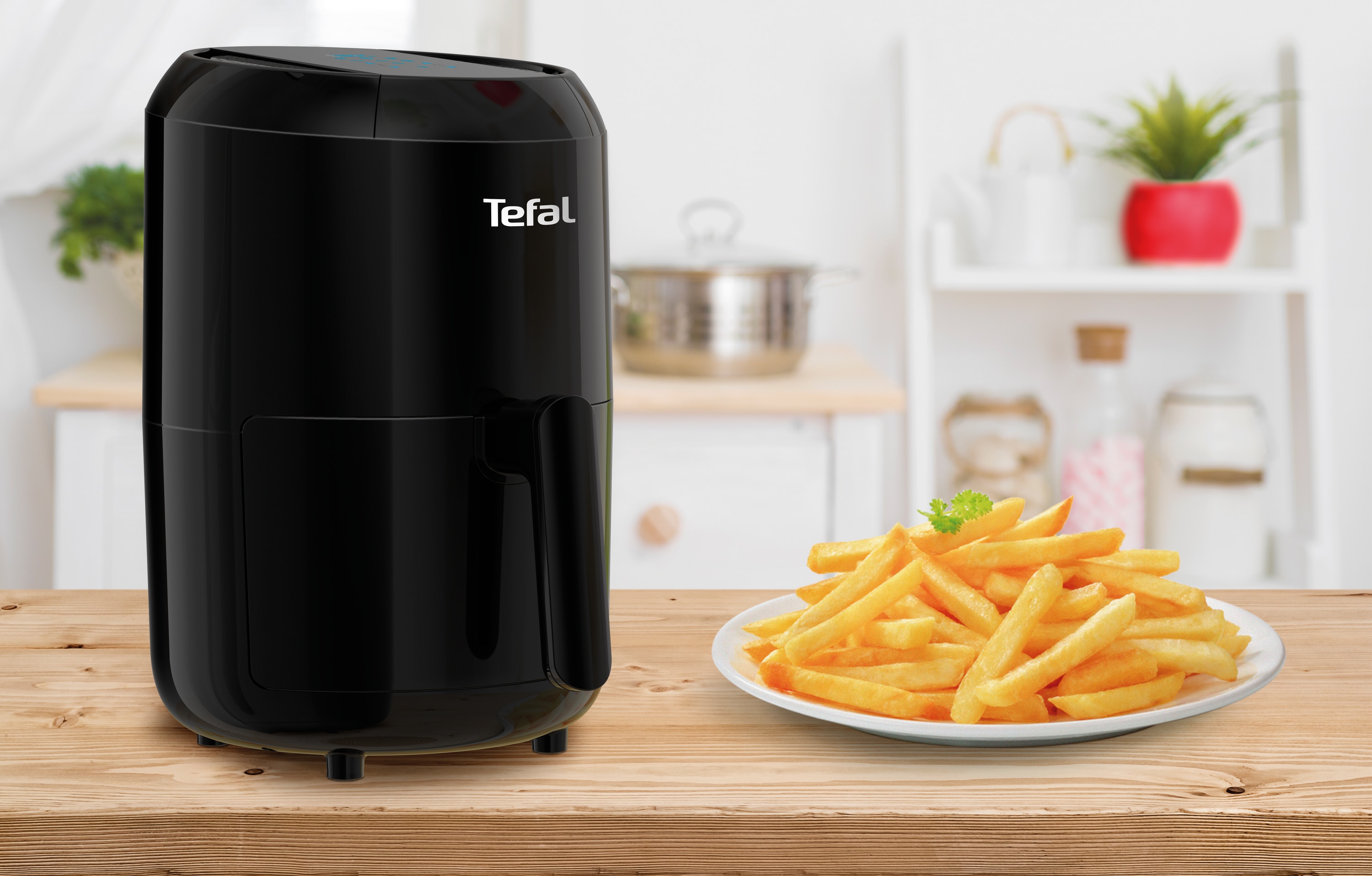 Tefal EY3018 Easy Fry Compact Heißluft-Fritteuse 1,6l 1400W