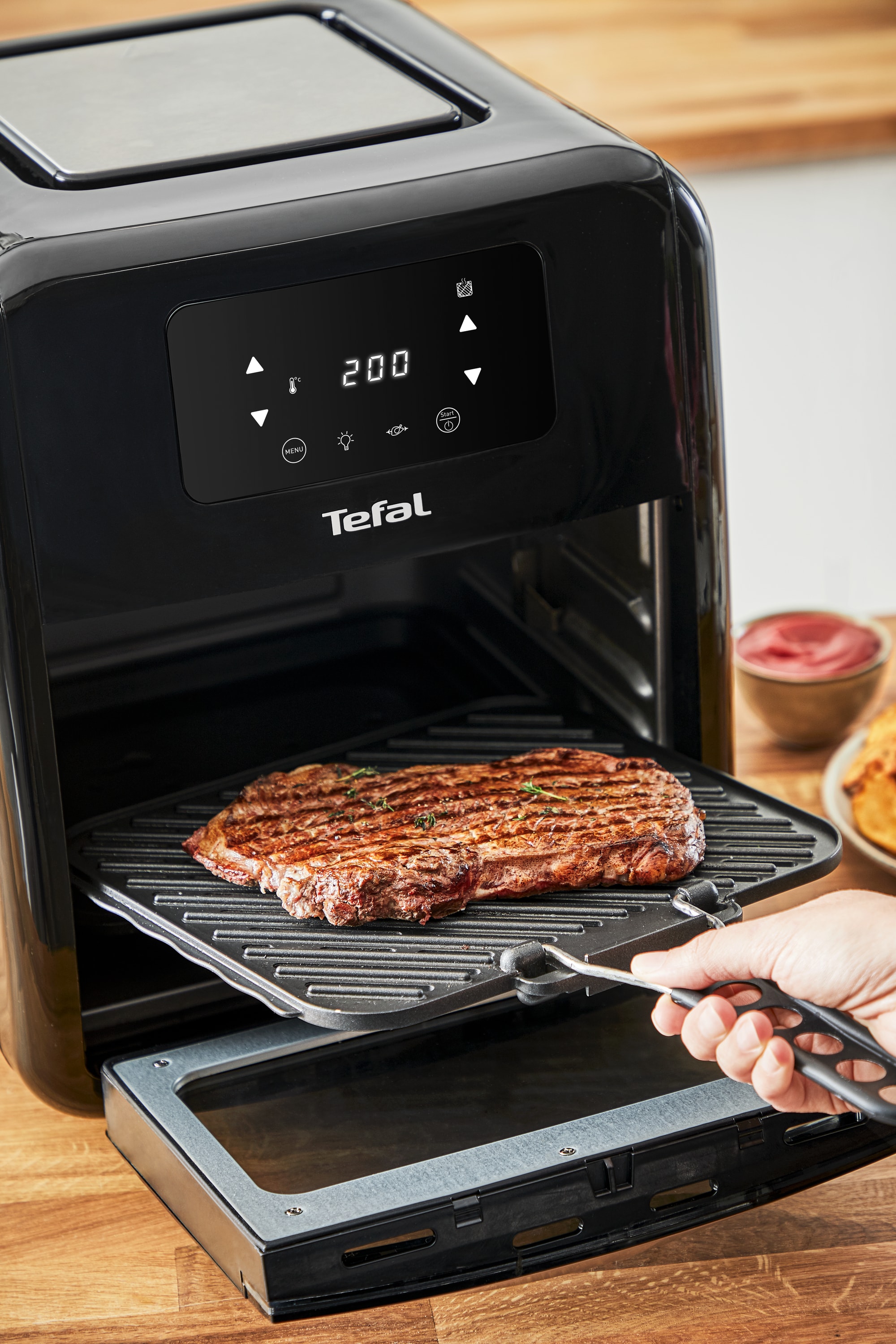 Tefal FW5018 EasyFry Heißluftfritteuse, Ofen, Grill, 2000W, 11l