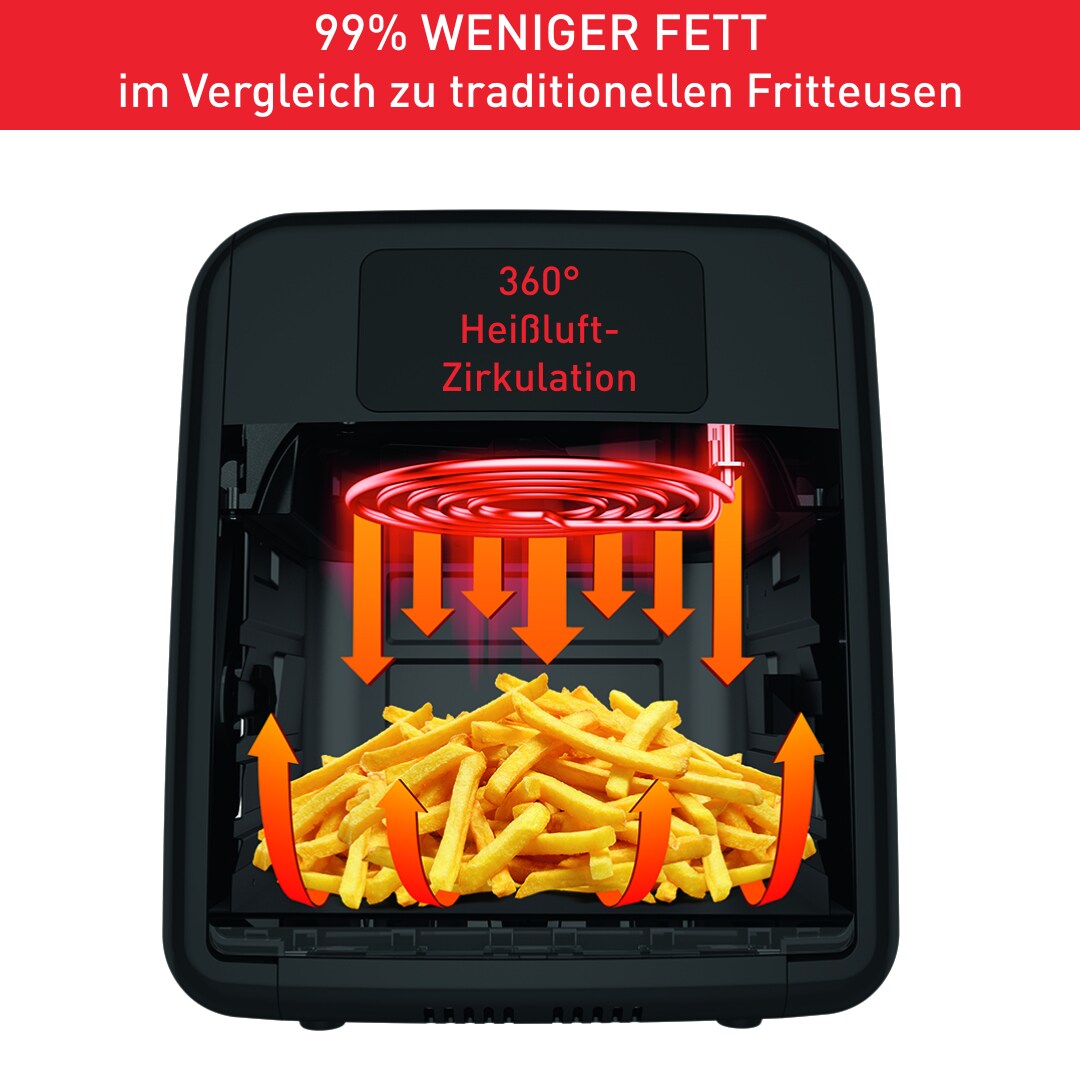 Tefal FW5018 EasyFry Heißluftfritteuse, Ofen, Grill, 2000W, 11l