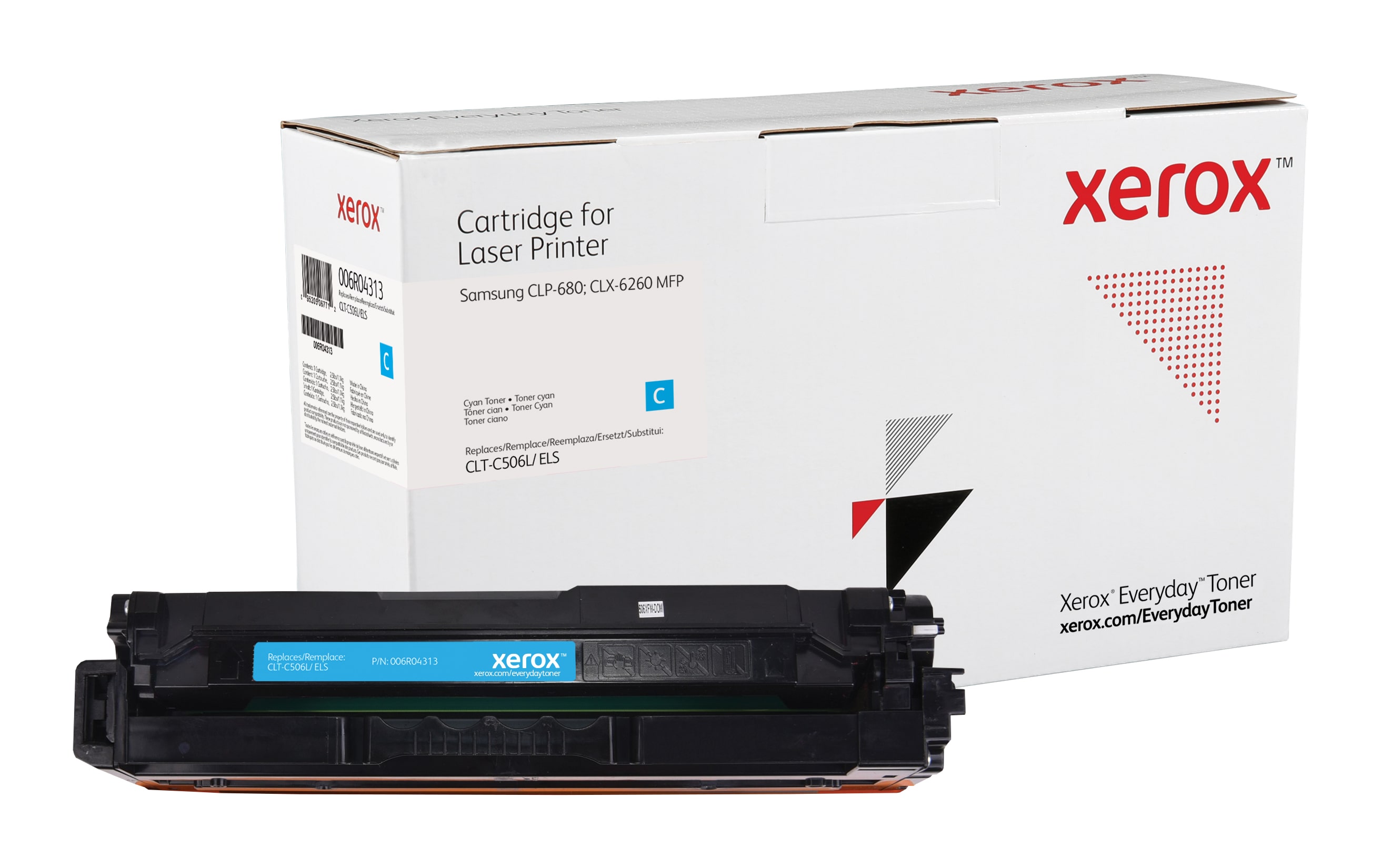 Xerox Everyday Alternativtoner für CLT-C506L Cyan für ca. 3500 Seiten