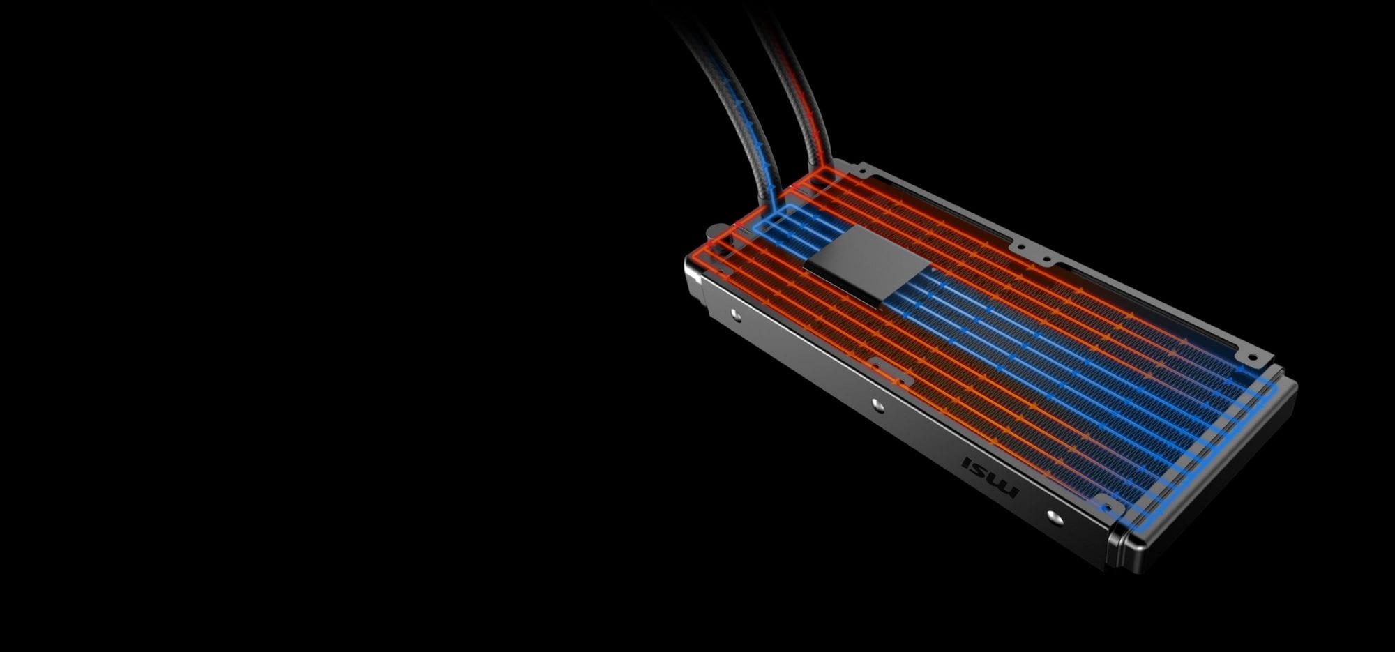 MSI MAG Core Liquid 240R CPU Komplettwasserkühlung für AMD und Intel CPU