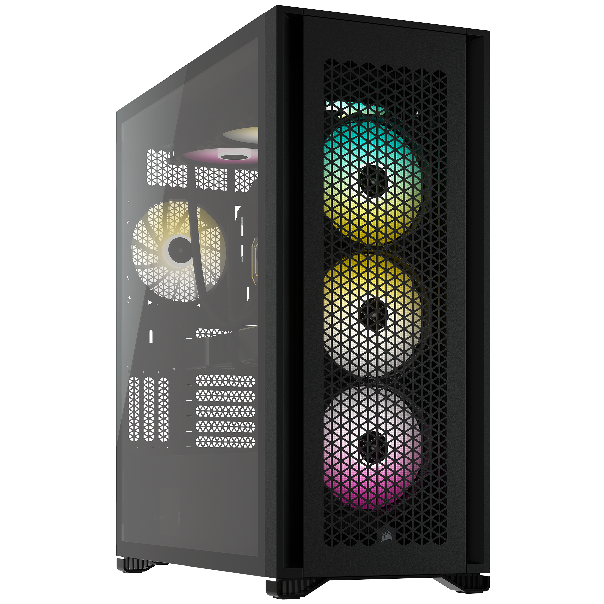 Corsair 7000D Airflow Black Full Tower Gaming Gehäuse mit Glas Seitenfenster