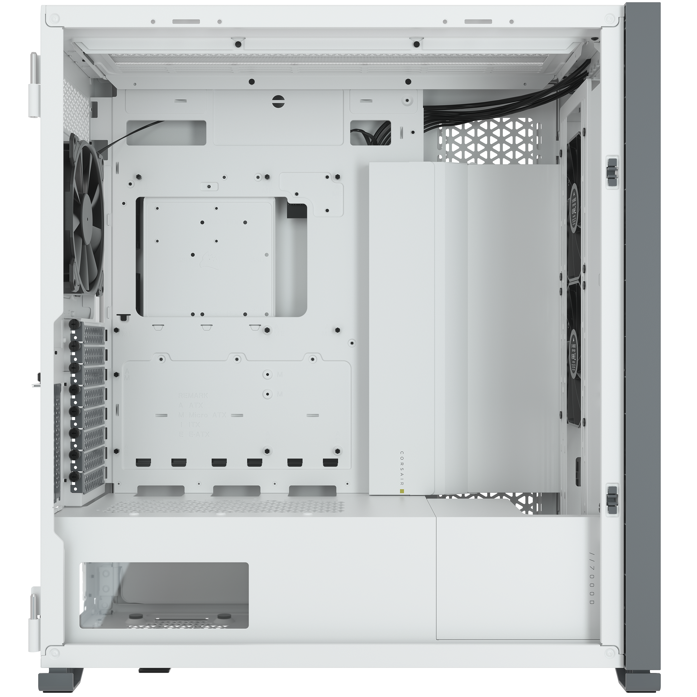 Corsair 7000D Airflow White Full Tower Gaming Gehäuse mit Glas Seitenfenster