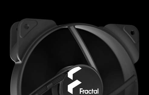 FRACTAL Design Aspect 12 Gehäuse Lüfter schwarz 120 x 120 x 25 mm