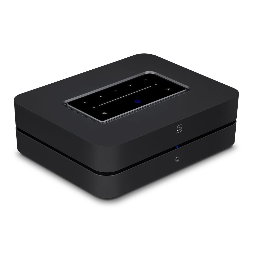 Bluesound Powernode schwarz HD Streaming Player mit Verstärker