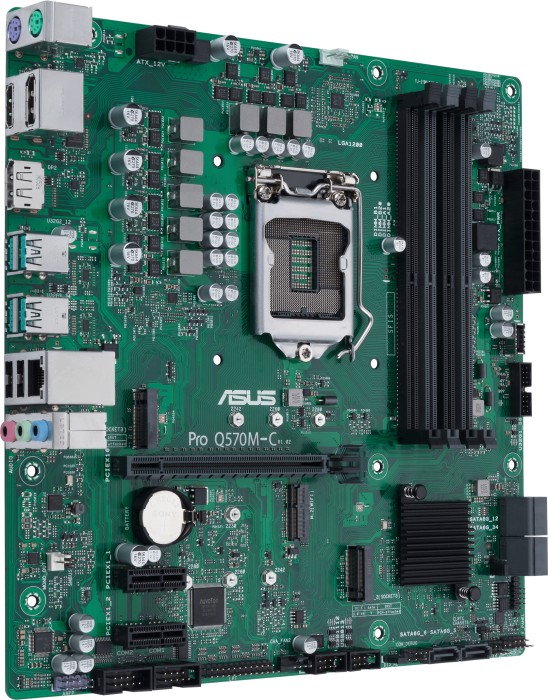 ASUS Pro Q570M-C/CSM ATX Mainboard Sockel 1200 M.2/DP/HDMI