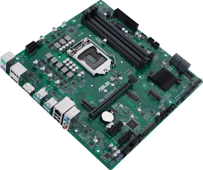 ASUS Pro Q570M-C/CSM ATX Mainboard Sockel 1200 M.2/DP/HDMI