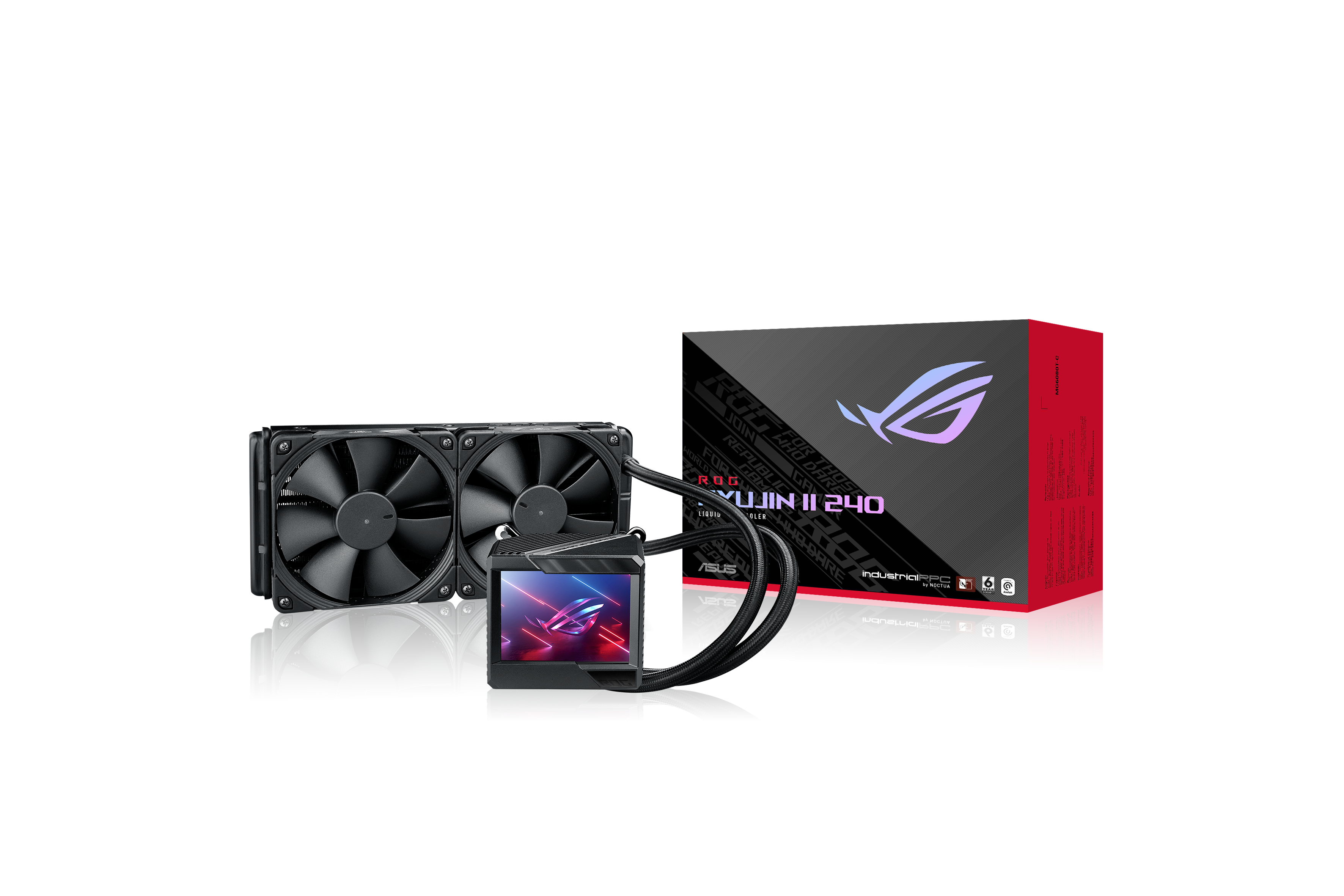 ASUS ROG Ryujin 240 II Komplettwasserkühlung für AMD und Intel CPUs