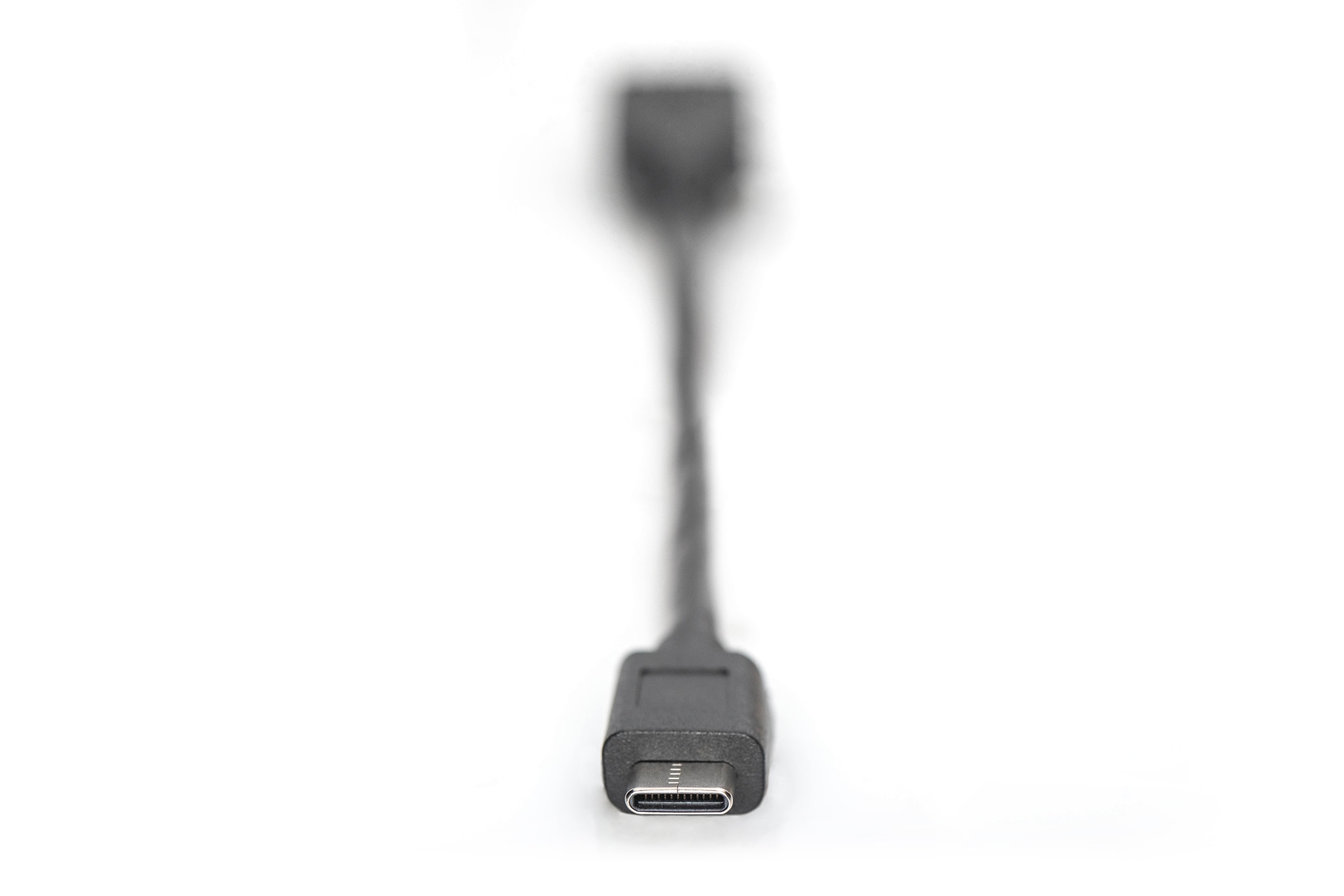 DIGITUS USB Type-C Adapter/Konverter, USB-Typ-C auf USB-A, 0,15m, schwarz