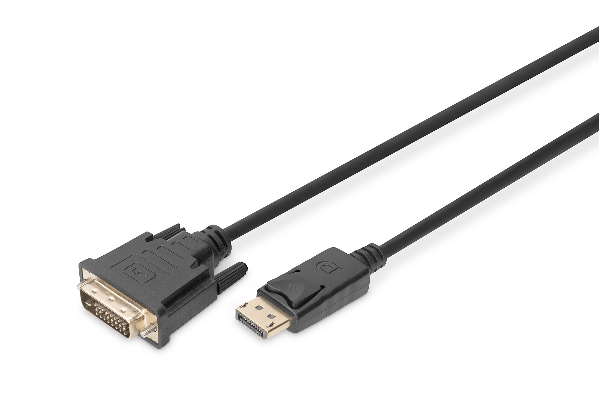 DIGITUS DisplayPort Adapterkabel, DisplayPort -DVI-D, 3,0m, schwarz