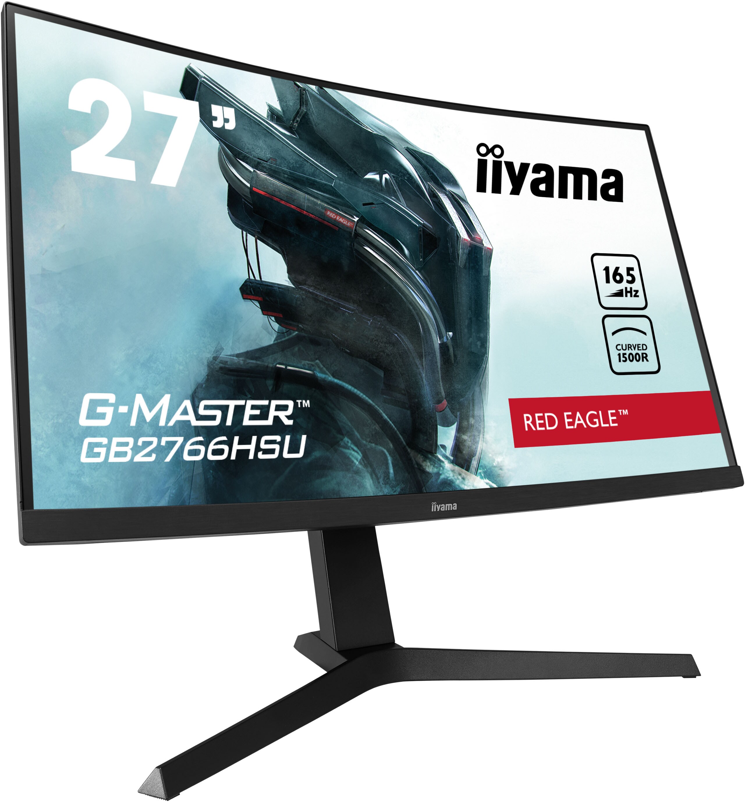 Iiyama G-Master GB2766HSU-B1 68,6cm (27") Curved Monitor HDMI/DP 165Hz 1ms Sync