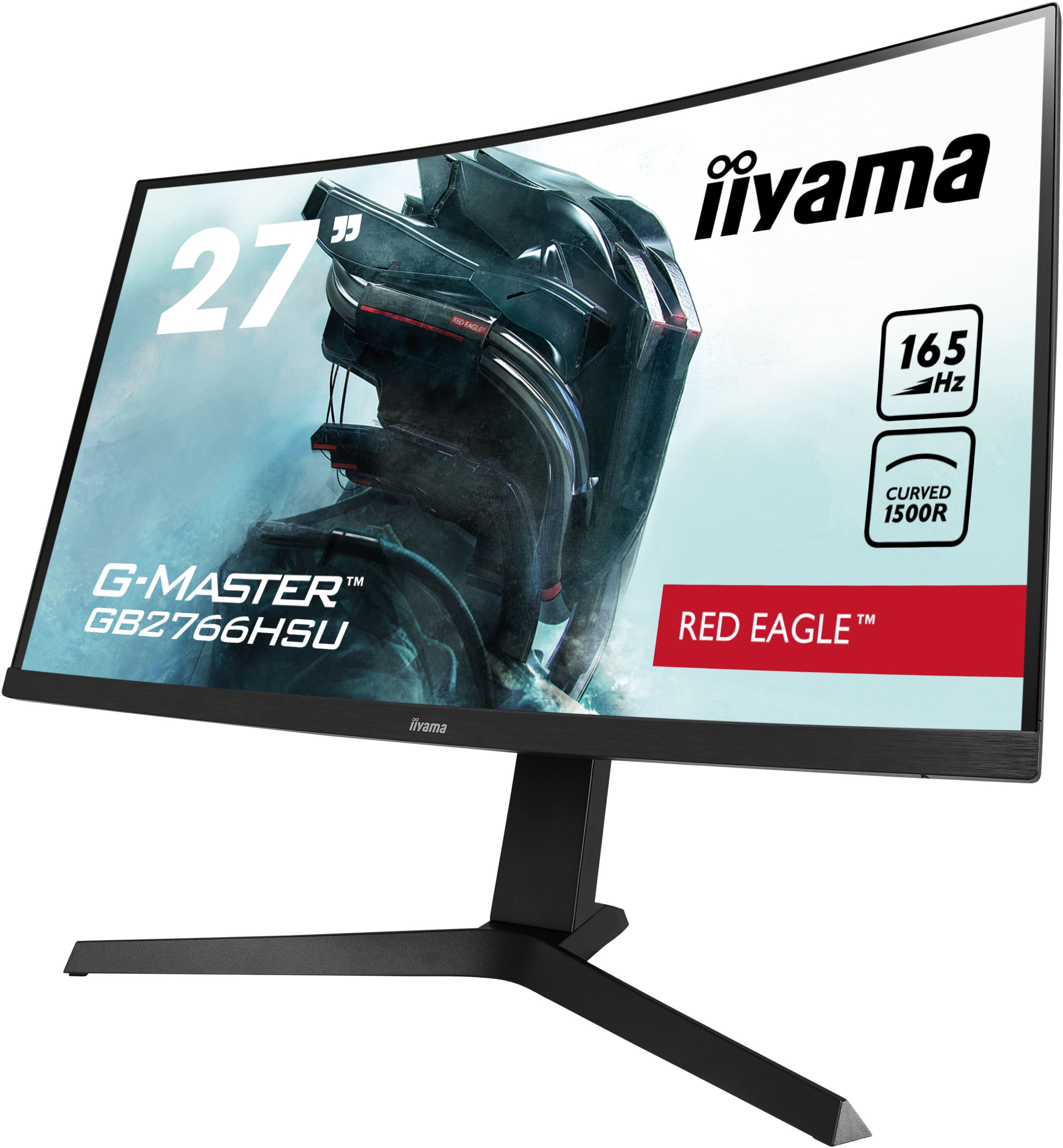 Iiyama G-Master GB2766HSU-B1 68,6cm (27") Curved Monitor HDMI/DP 165Hz 1ms Sync