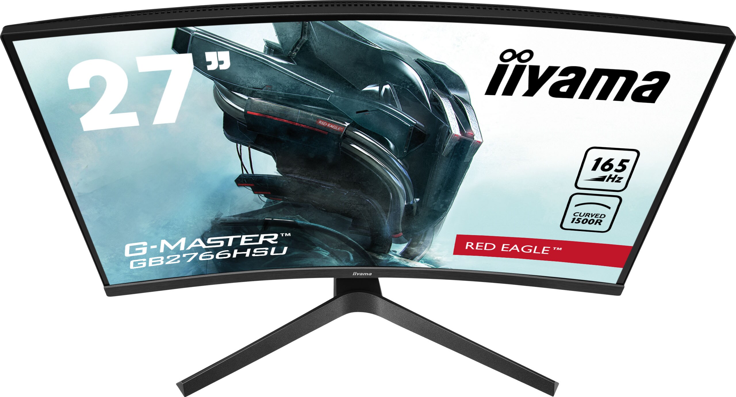 Iiyama G-Master GB2766HSU-B1 68,6cm (27") Curved Monitor HDMI/DP 165Hz 1ms Sync