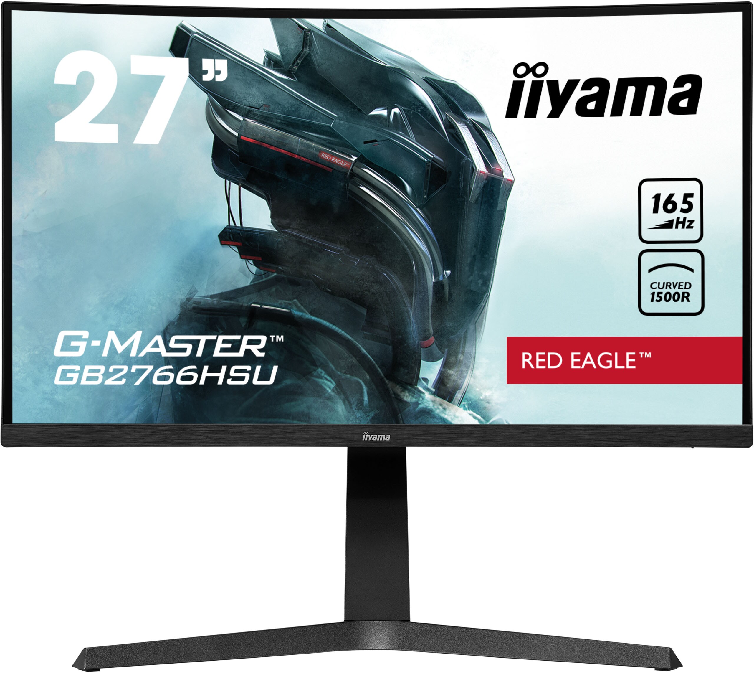 Iiyama G-Master GB2766HSU-B1 68,6cm (27") Curved Monitor HDMI/DP 165Hz 1ms Sync