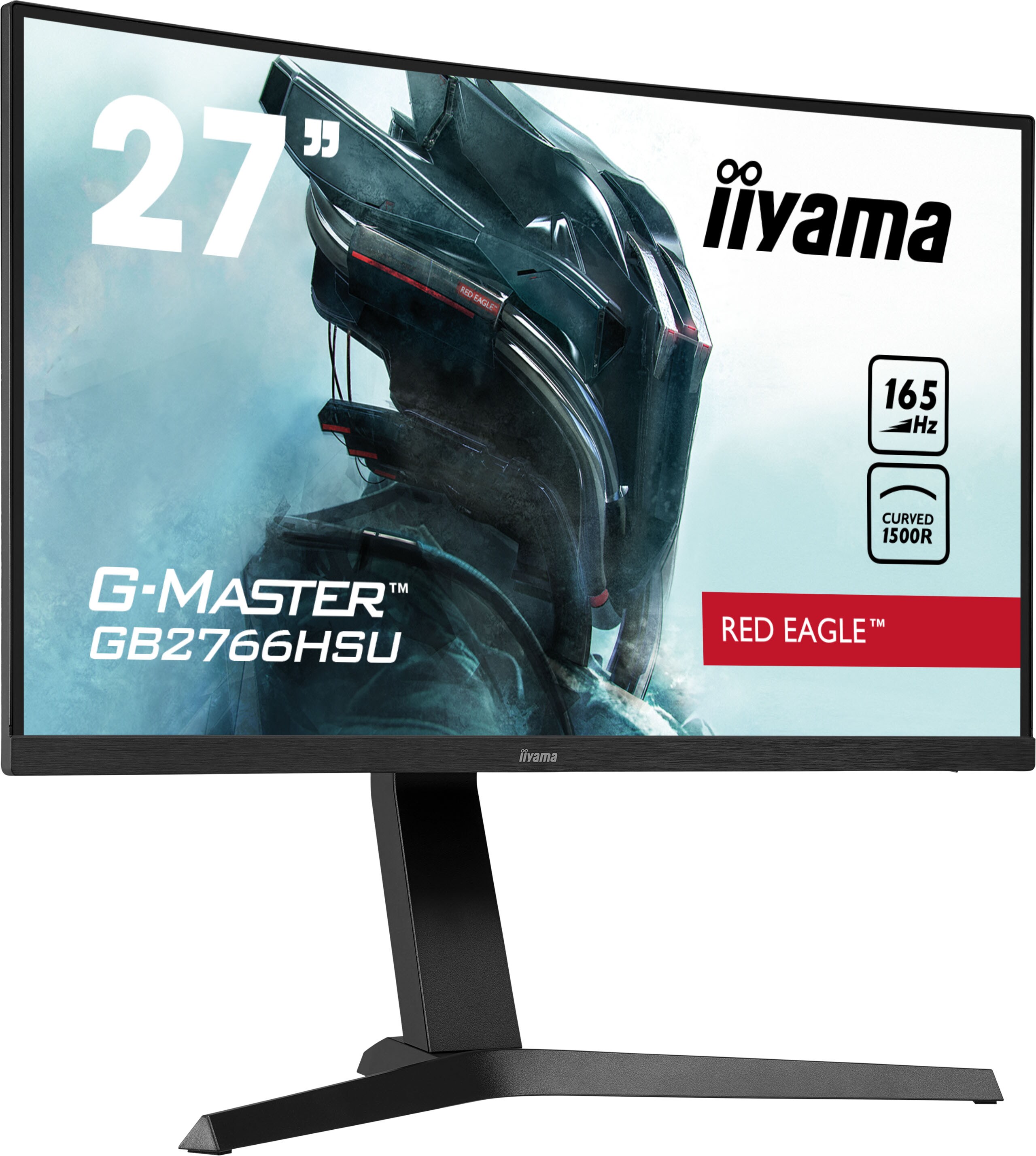 Iiyama G-Master GB2766HSU-B1 68,6cm (27") Curved Monitor HDMI/DP 165Hz 1ms Sync