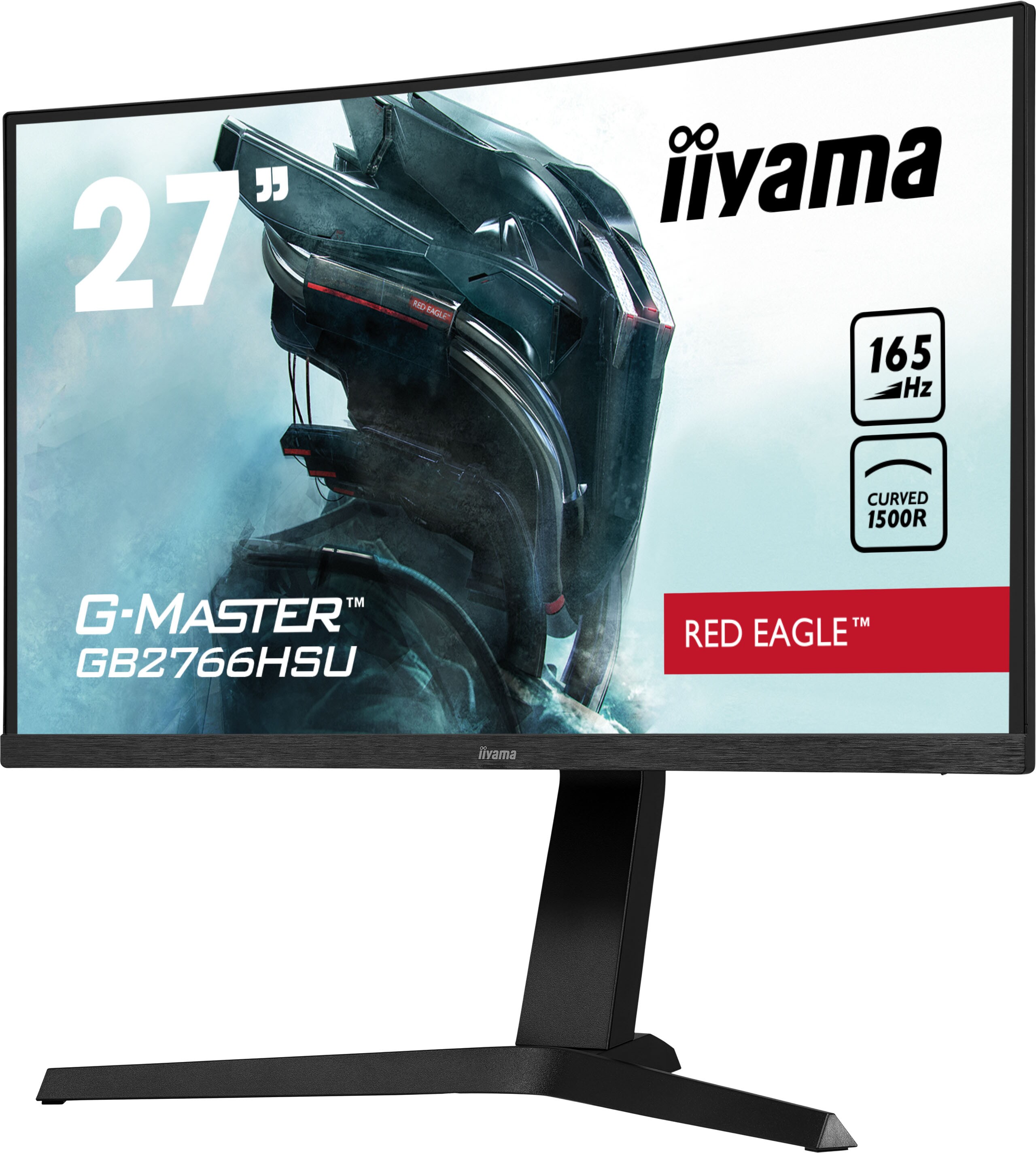 Iiyama G-Master GB2766HSU-B1 68,6cm (27") Curved Monitor HDMI/DP 165Hz 1ms Sync