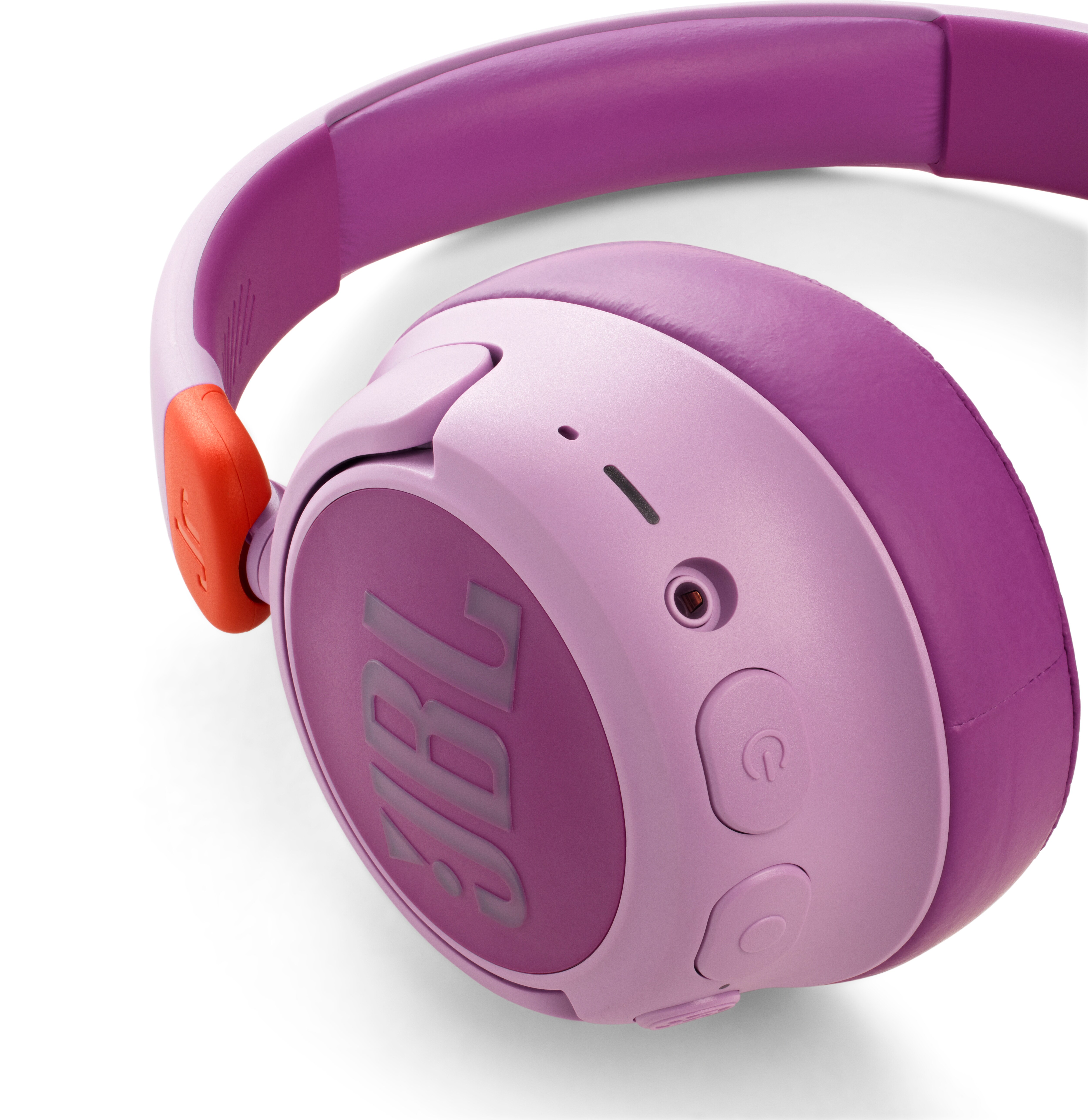 JBL JR460NC - Over Ear-Bluetooth Noise Cancelling Kopfhörer für Kinder pink