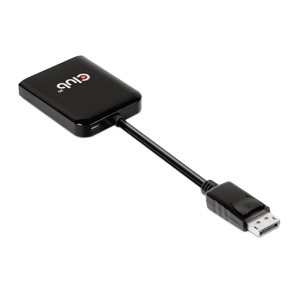 Club 3D DisplayPort 1.4 auf DisplayPort Dual Monitor 4K60Hz 0,2m schwarz