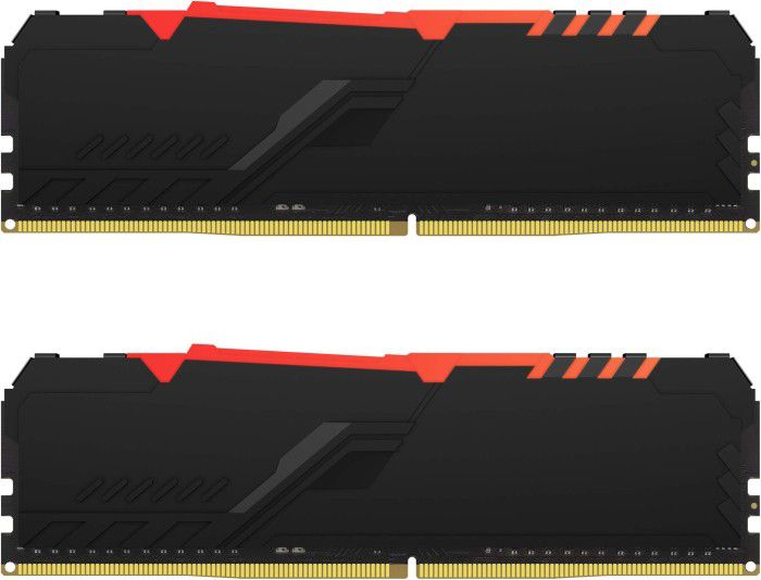 16GB (2x8GB) KINGSTON FURY Beast RGB DDR4-2666 CL16 RAM Gaming Arbeitsspeicher