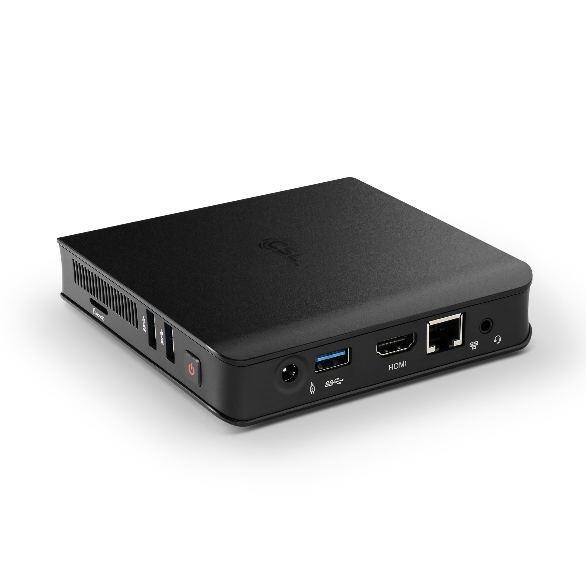 CSL Narrow Box Ultra ++ PC HD Mini v4 Cyberport Celeron Win10 N4120 4GB/128GB eMMC Compact