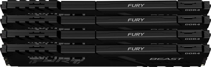 16GB (4x16GB) KINGSTON FURY Beast DDR4-2666 CL16 RAM Gaming Arbeitsspeicher