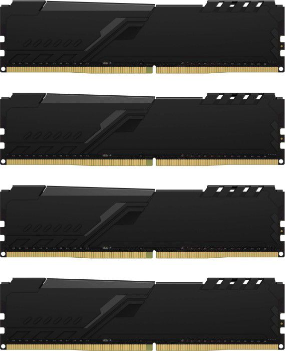 16GB (4x16GB) KINGSTON FURY Beast DDR4-2666 CL16 RAM Gaming Arbeitsspeicher