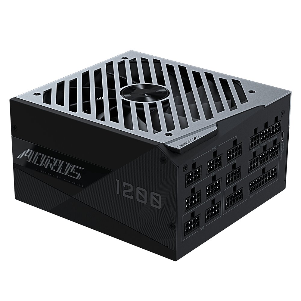 GIGABYTE AORUS P1200W 1200W ATX Gaming Netzteil, 80+ Platinum, voll modular