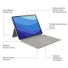 Logitech Combo Touch Tastaturcase Trackpad für iPad Pro 12,9“ (5. Gen) Sand