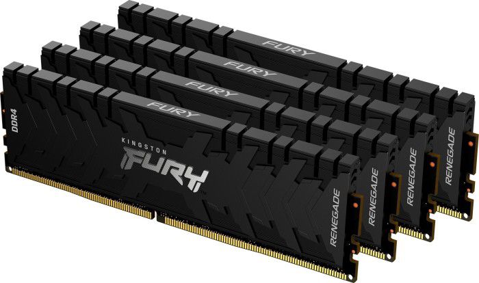 32GB (4x8GB) KINGSTON FURY Renegade DDR4-2666 CL13 RAM Arbeitsspeicher Kit