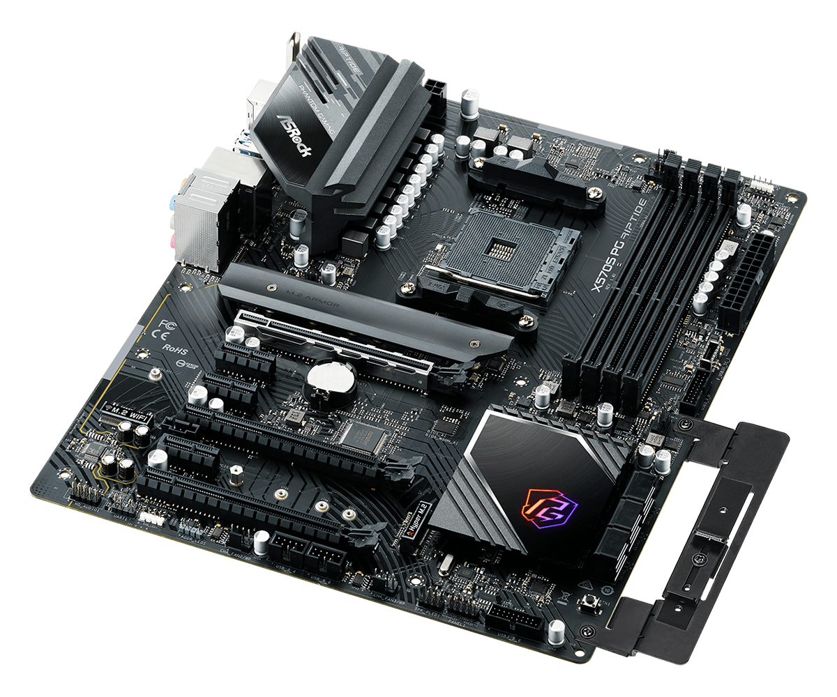 ASRock X570S PG Riptide AM4 ATX Mainboard M.2/HDMI/USB3.2(Gen2)