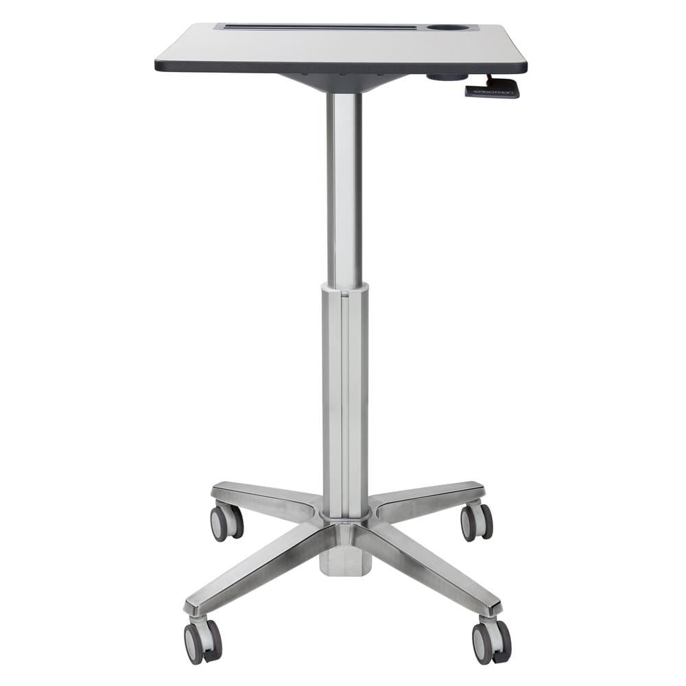 Ergotron LearnFit mobiler Steh-Sitz Tisch mit 40,6cm Höhenverstellung