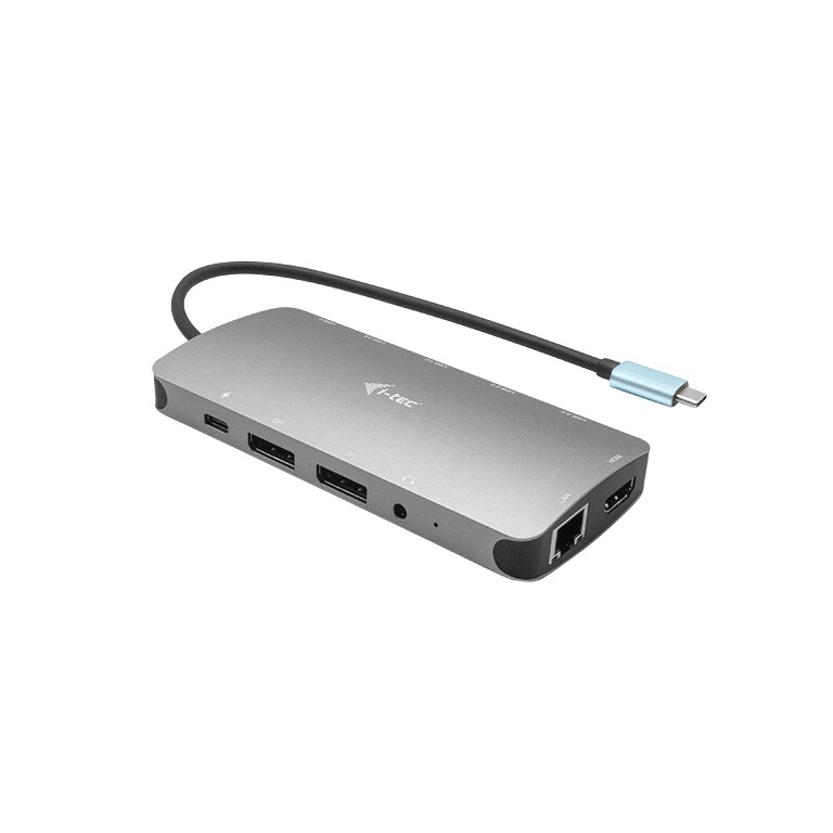 i-tec USB-C Metal Nano 3x Display Docking Station mit 100W PD