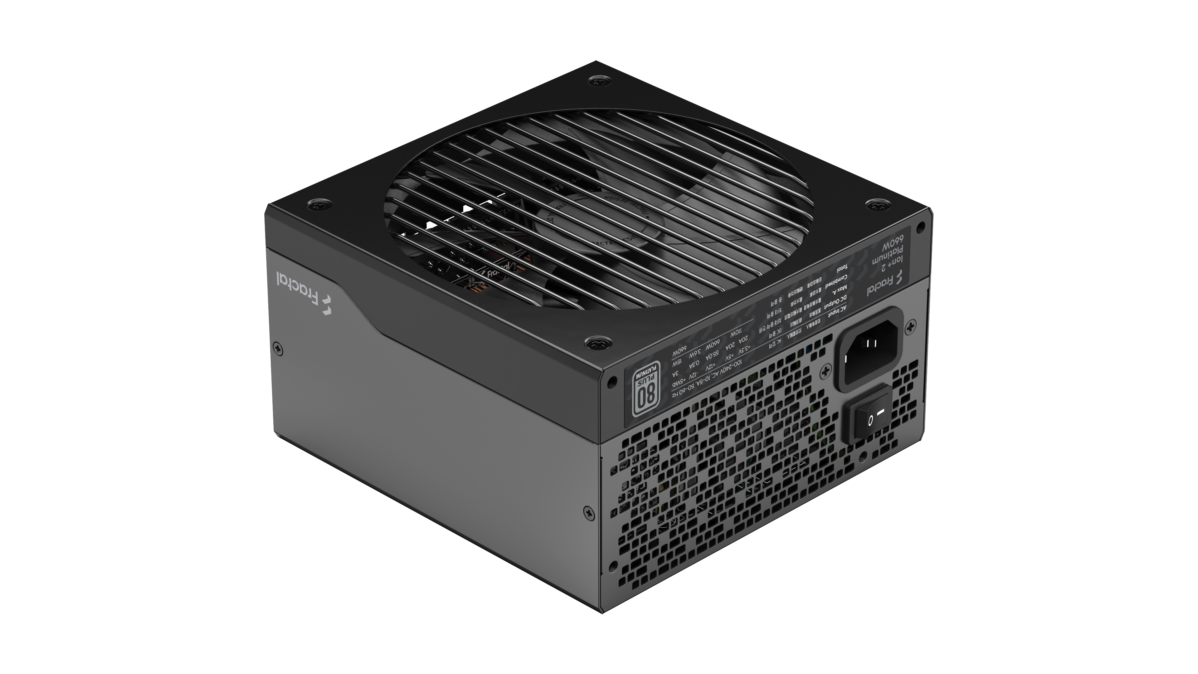 Fractal Design Ion+2 Platnium 660 Watt Netzteil ATX 2.52