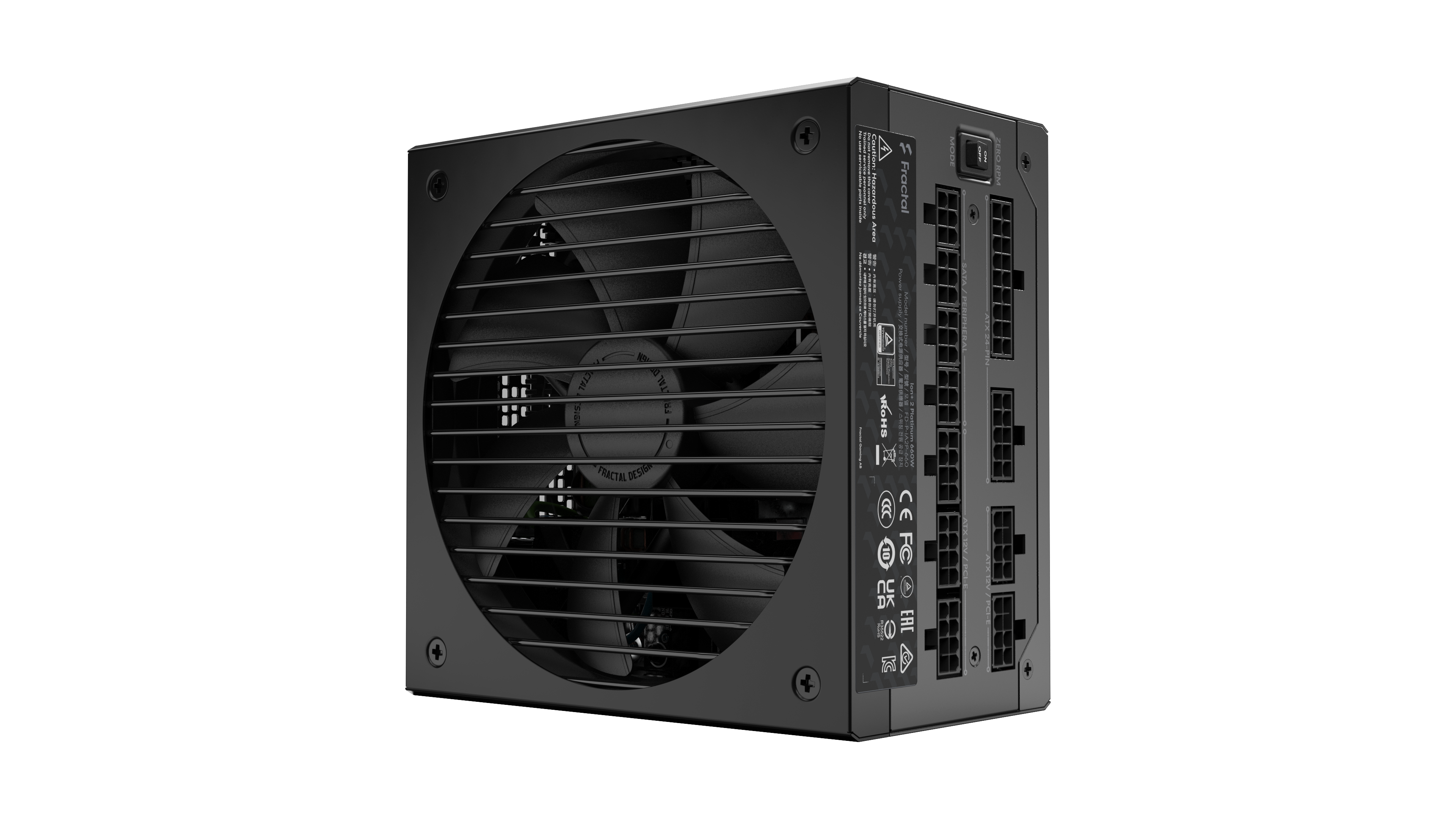 Fractal Design Ion+2 Platnium 660 Watt Netzteil ATX 2.52