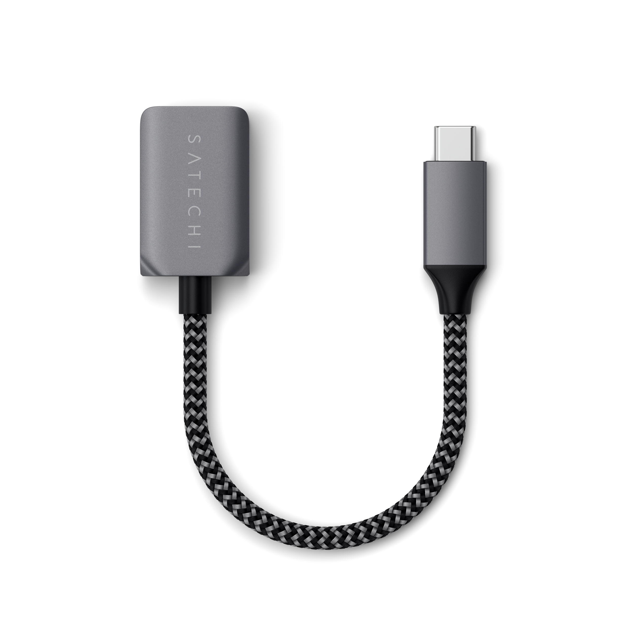 Satechi USB-C auf USB 3.0 Kabel-Adapter Space Gray