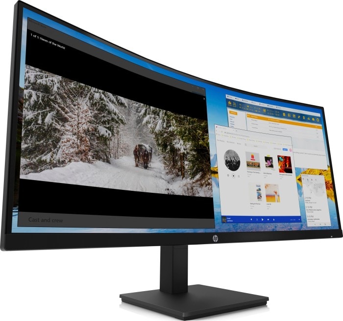 HP M34d 86,36cm (34") WQHD Curved Monitor USB-C/DP/HDMI 5ms 100Hz FreeSync