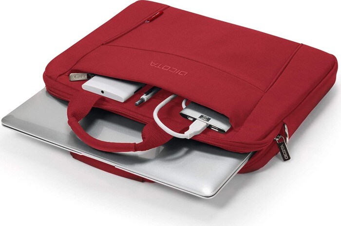 Dicota Slim Eco Base Notebooktasche 35,8cm (13"-14,1") rot