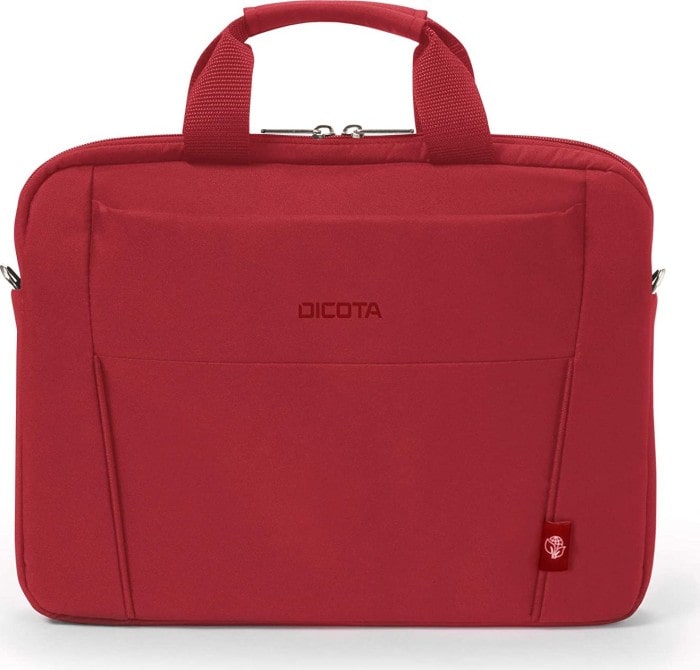 Dicota Slim Eco Base Notebooktasche 35,8cm (13"-14,1") rot