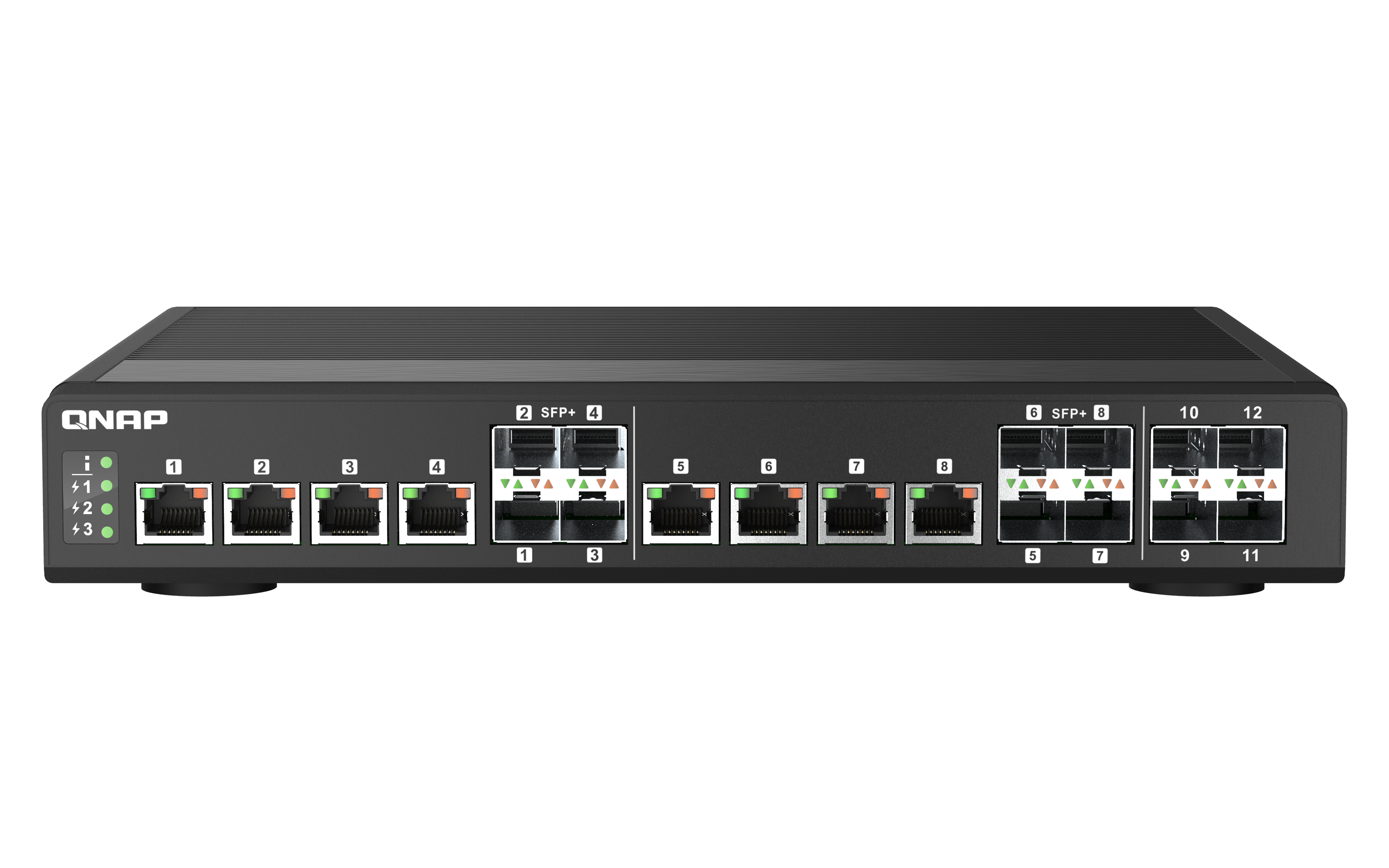 QNAP QSW-IM1200-8C 12-Port 10GbE Managed Switch