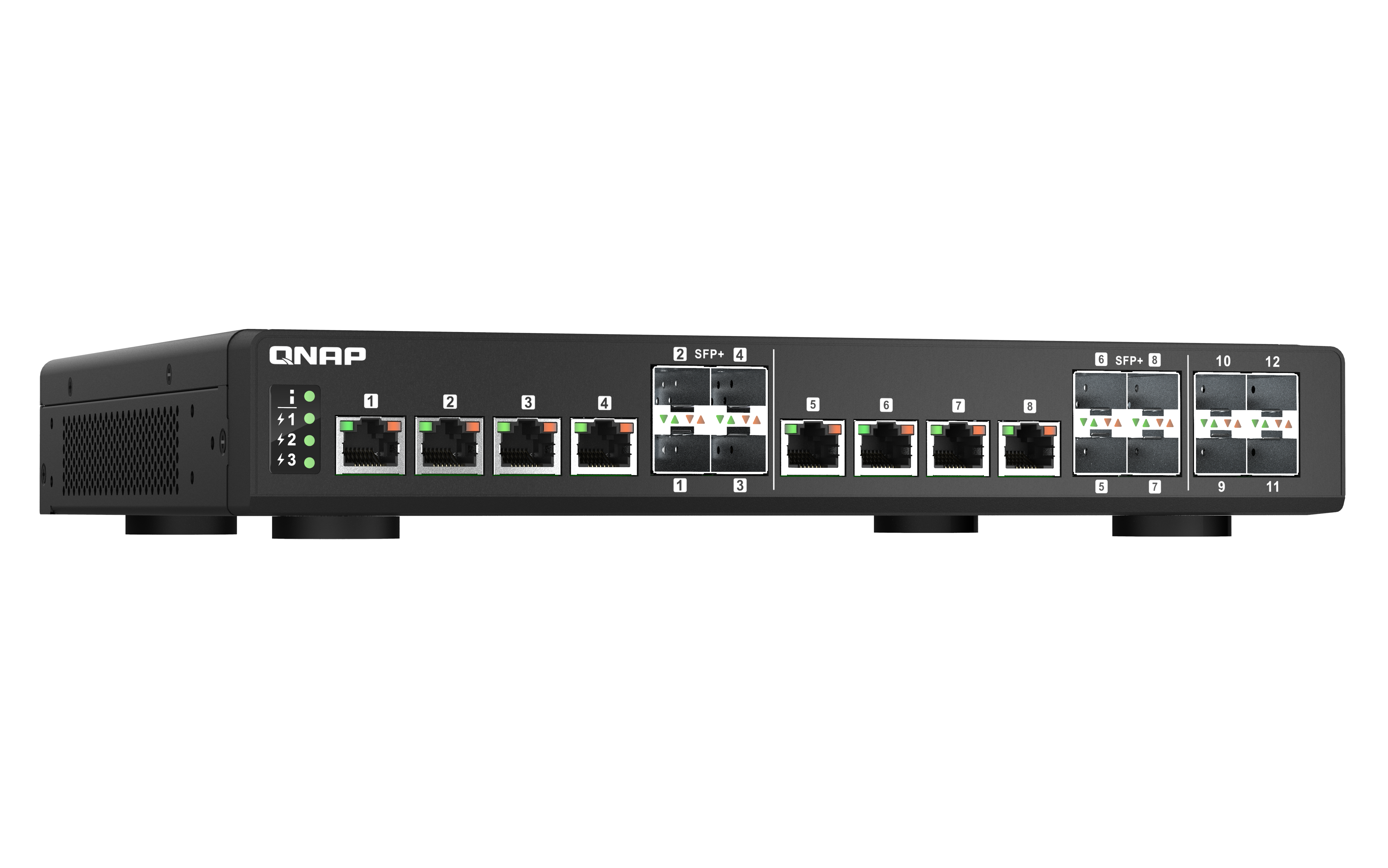 QNAP QSW-IM1200-8C 12-Port 10GbE Managed Switch