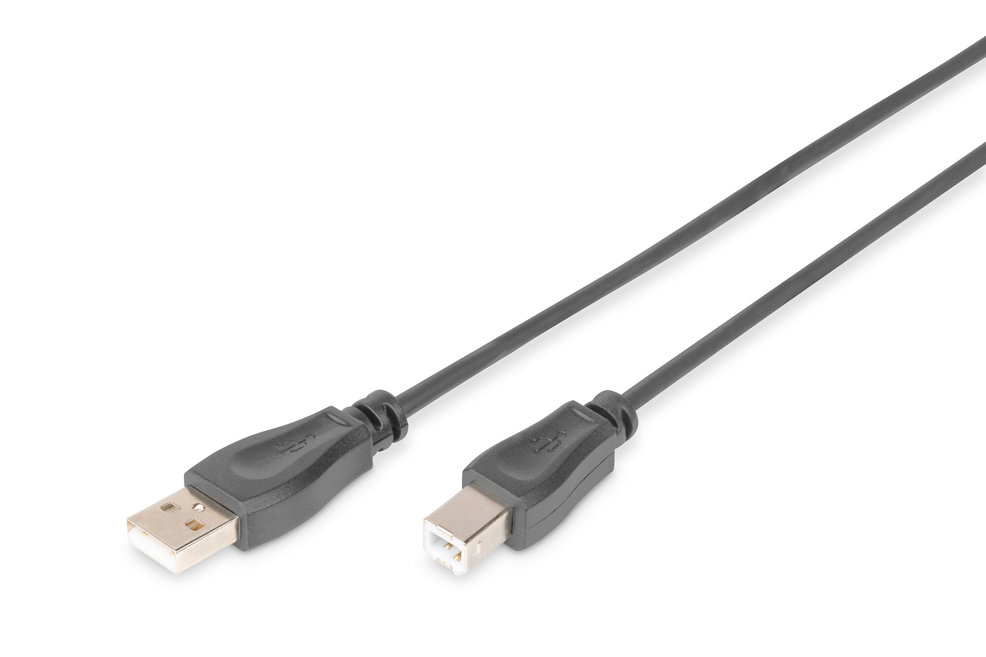 DIGITUS DB-300105-030-S USB 2.0 Kabel Typ A St./ B St. 3m schwarz